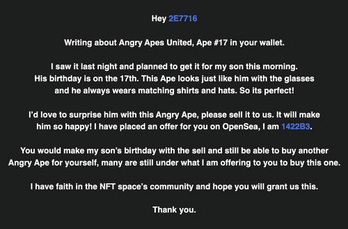 A Birthday Wish - Angry Ape # 17