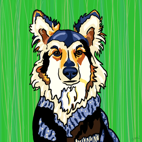 Custom NFT-style Pet Portraits