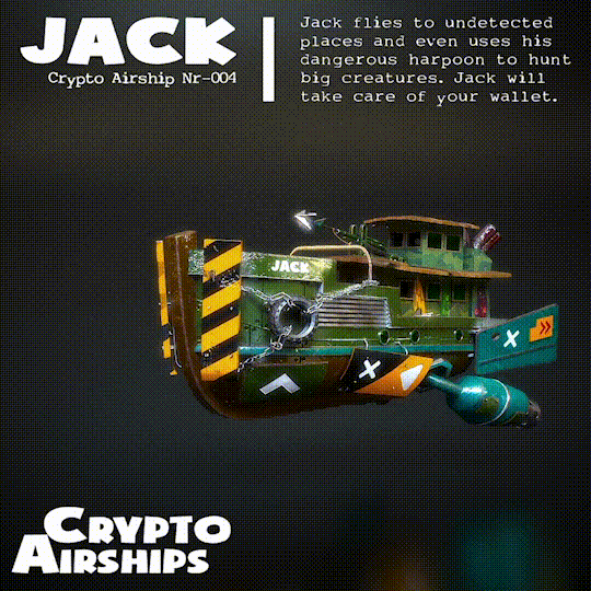 Crypto Airships • #004-Jack