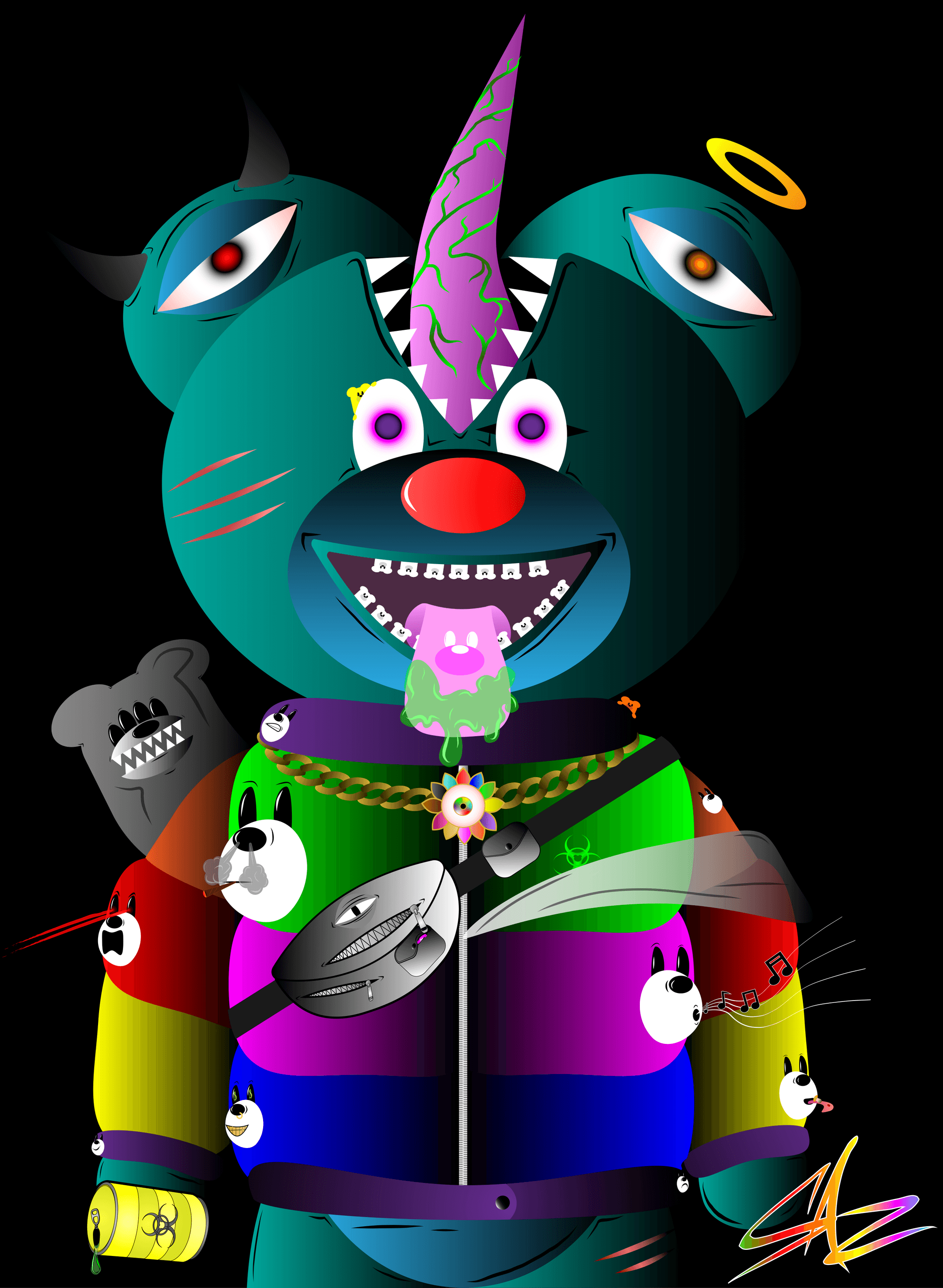 Saucey Bear 55 SauceyBearsOfficial OpenSea