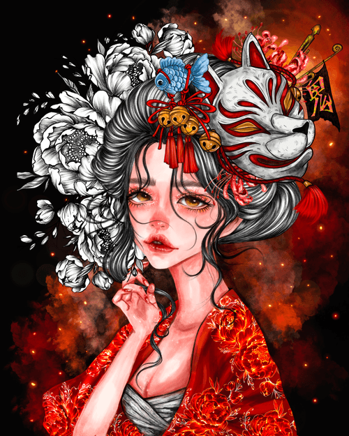 Geisha warrior #010