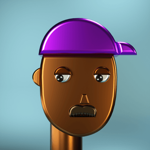 3D Chrome Punk #0077