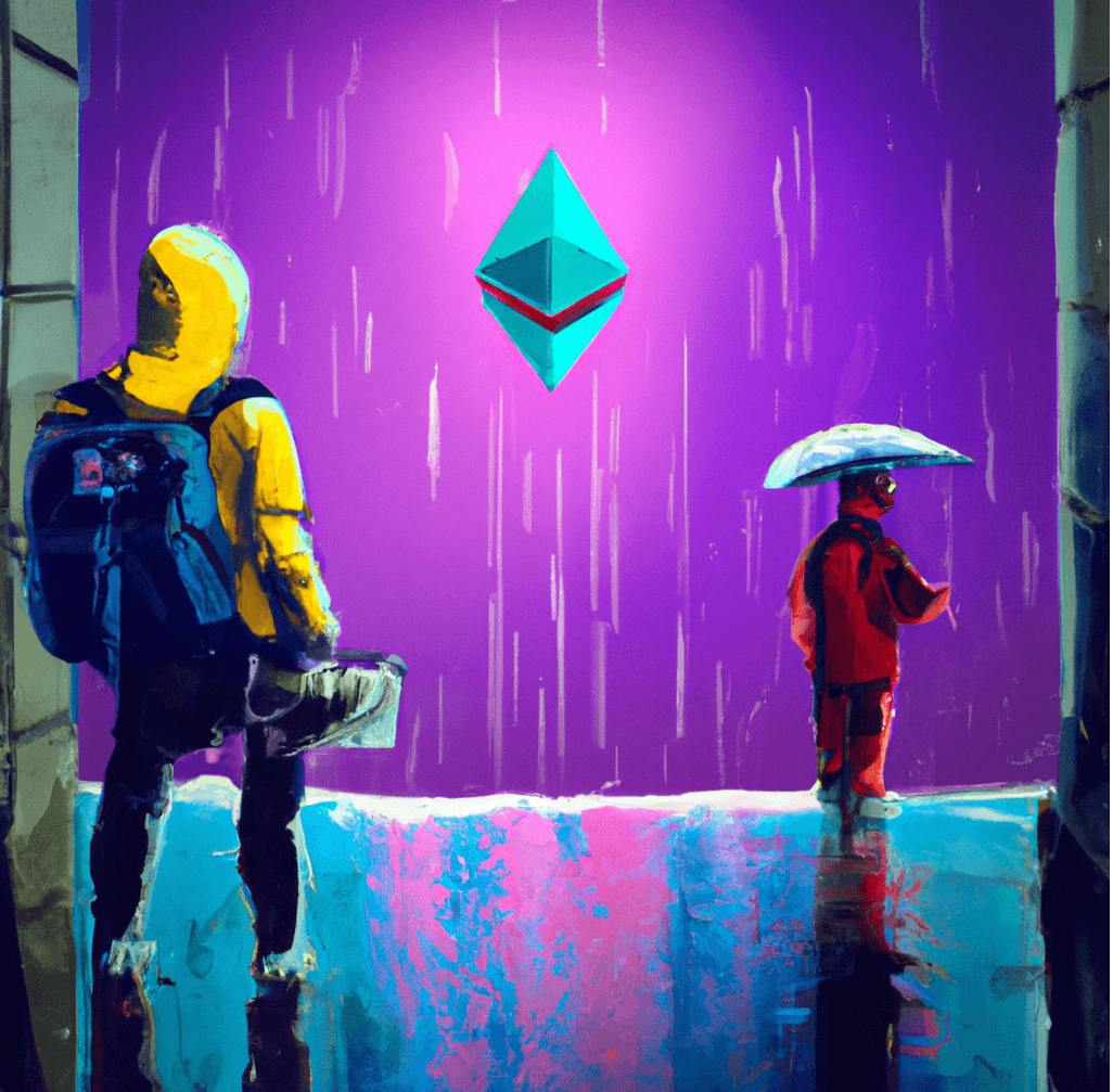 ethereum rain