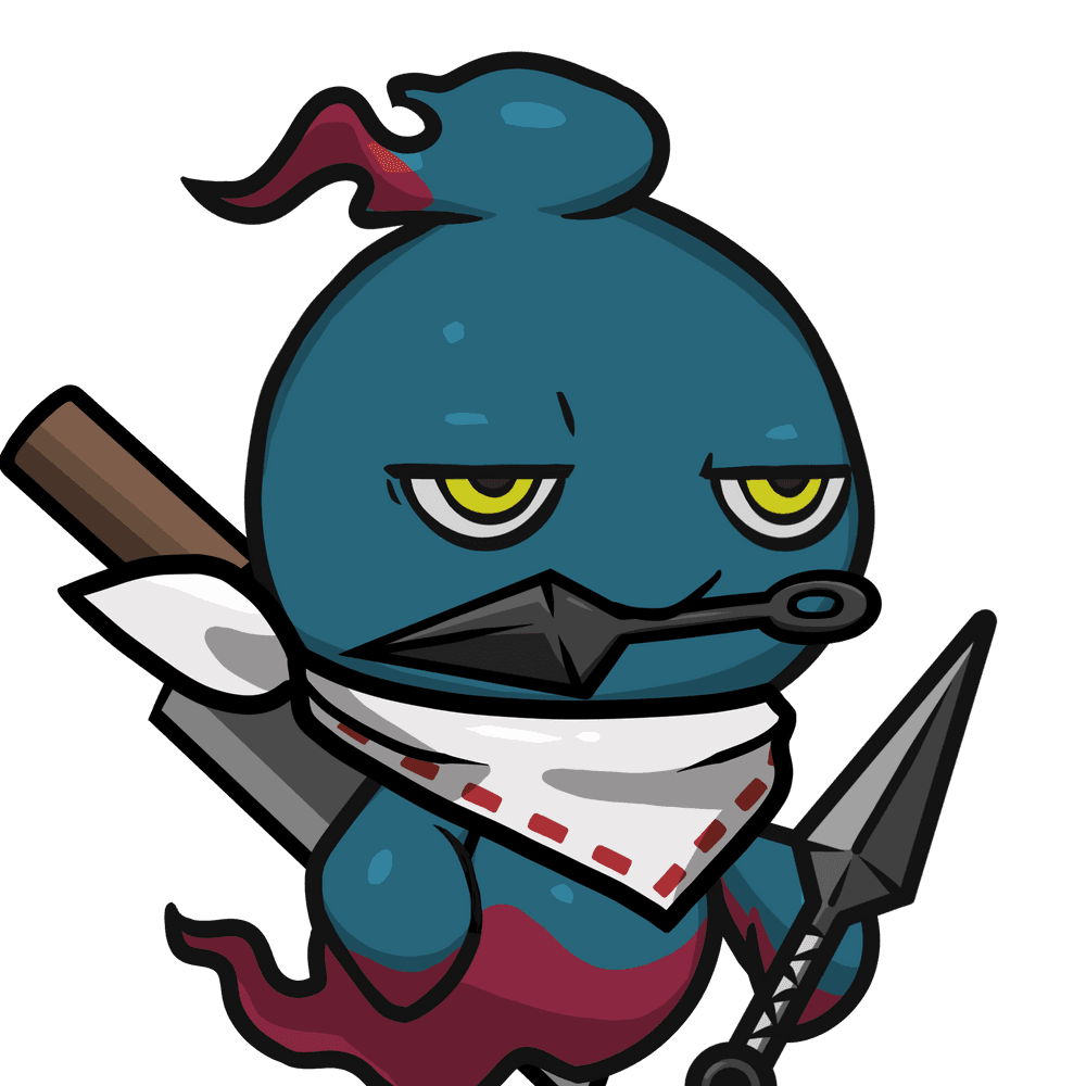 Mitama-Darkblue(kunai) #07081