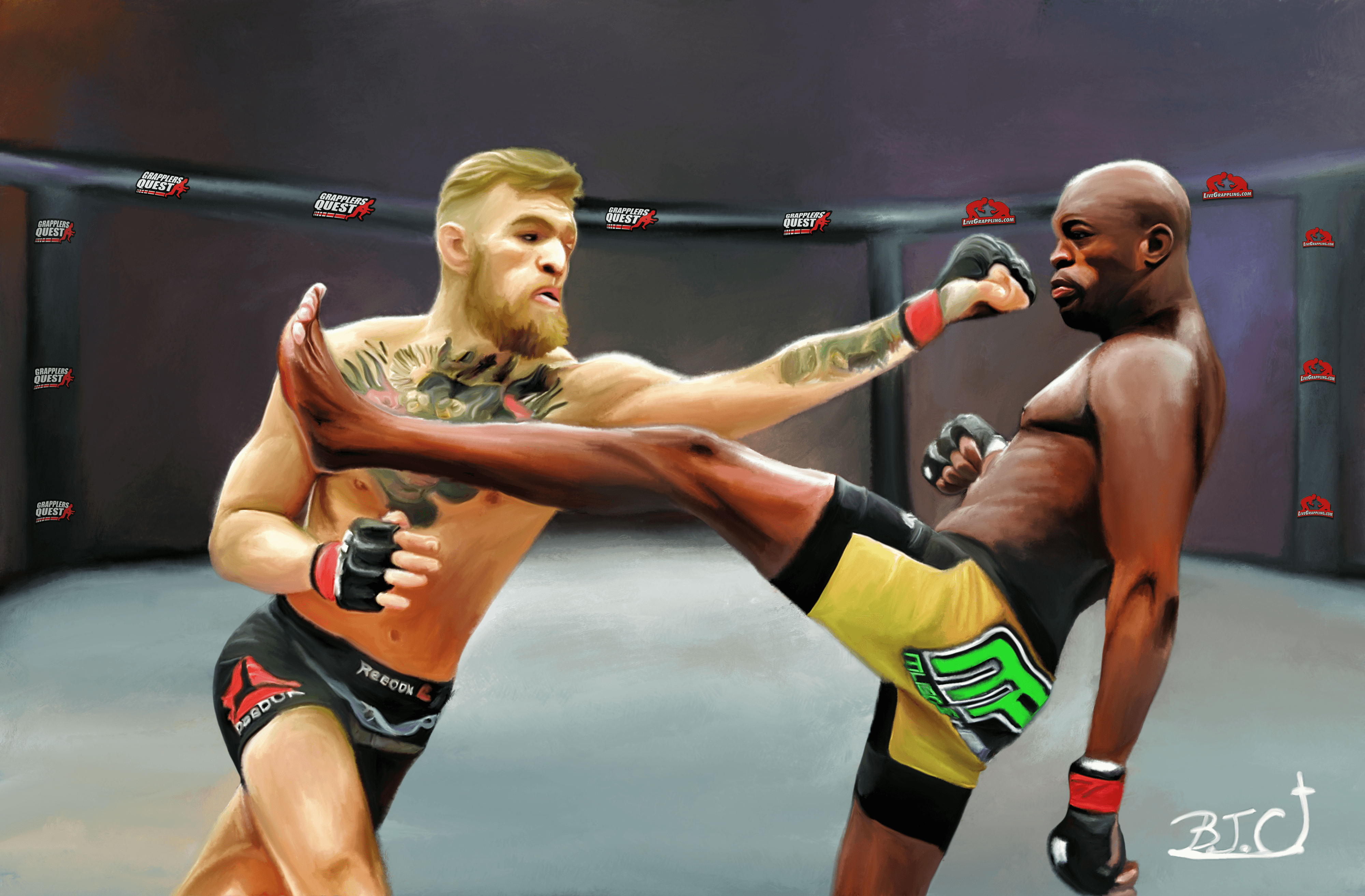 MMA Dream Conor Notorious McGregor vs. Anderson Spider Silva Superfight