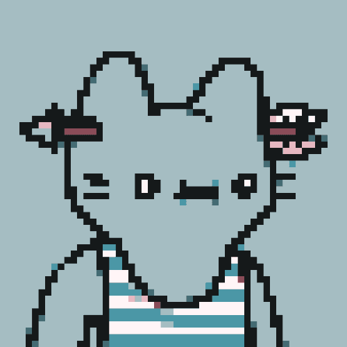 Bored Pixel Cat #2121