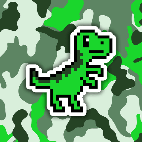 PixelSaurus Rex #0278 [Rare]