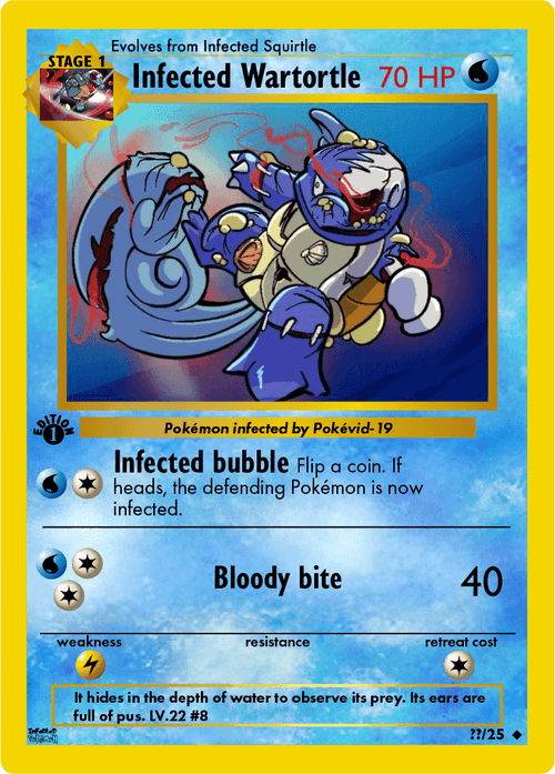 Infected Wartortle