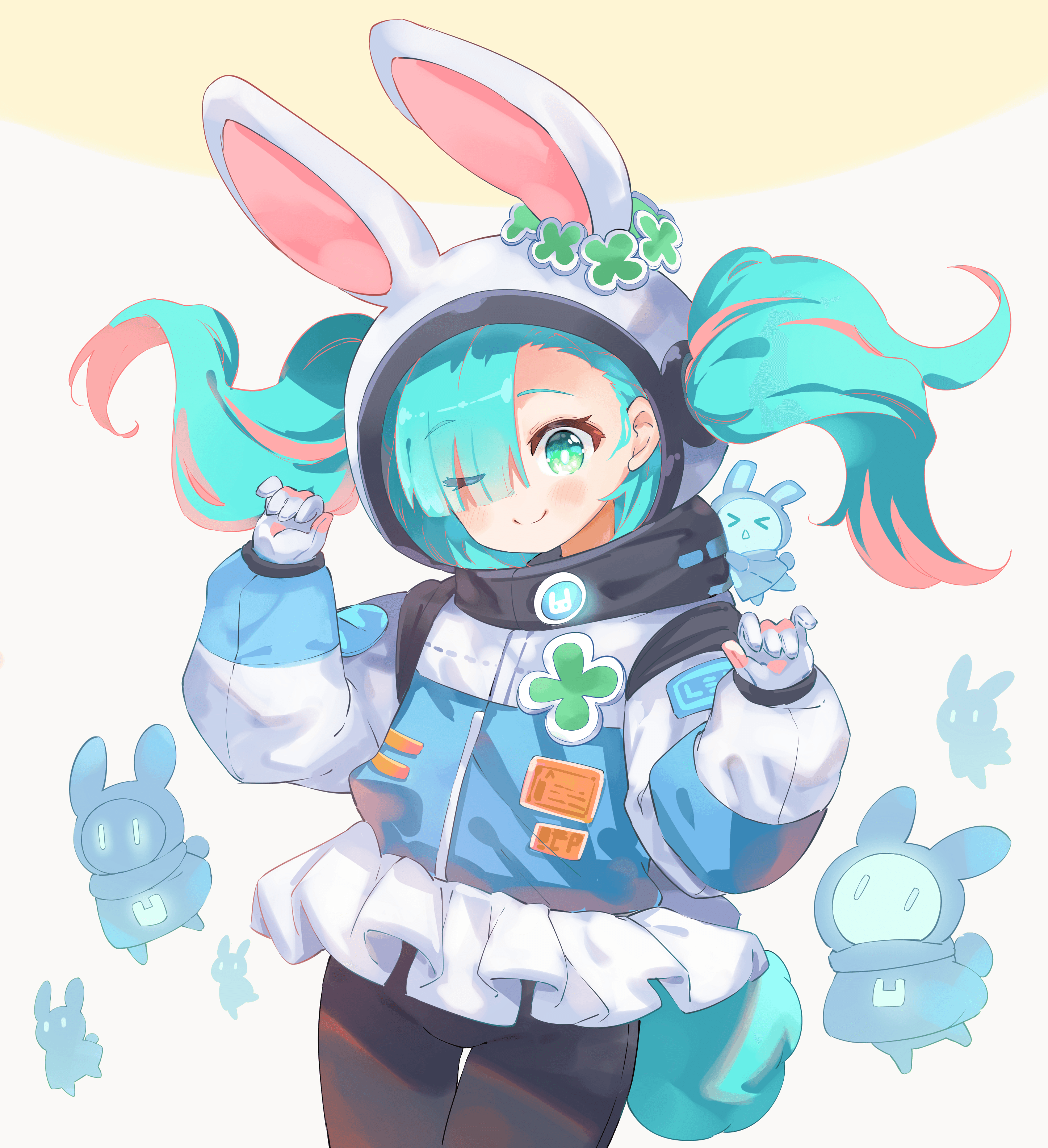 #009 Outer Space Rabbit