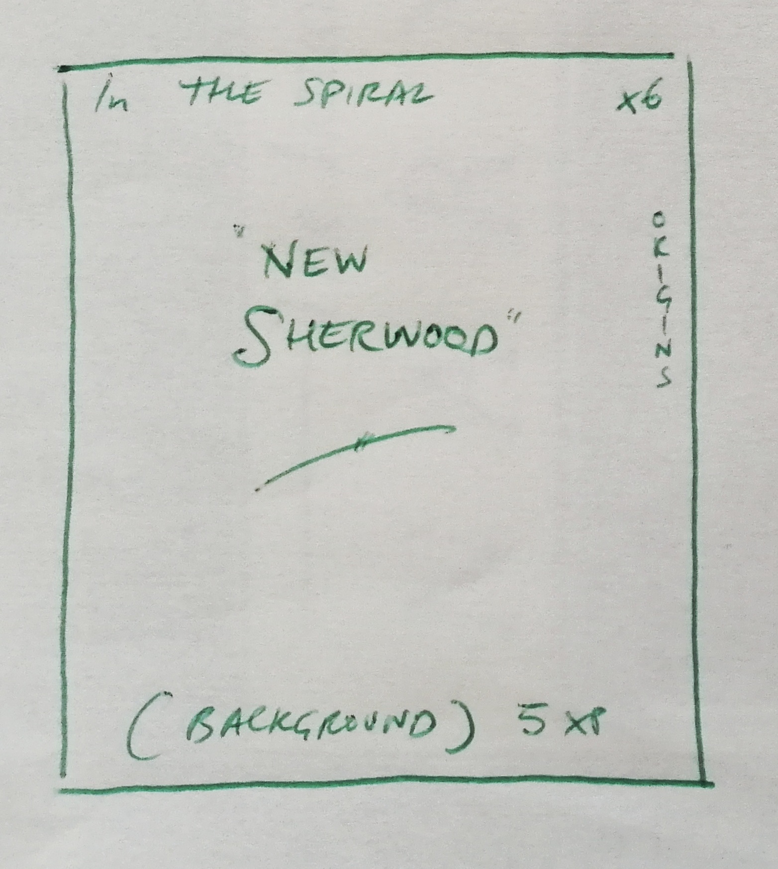 In The Spiral: 'New Sherwood'