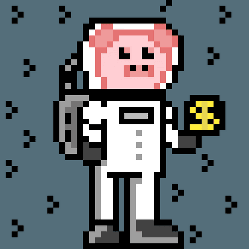 AstroNeFTie # 8 | AstroPiggy