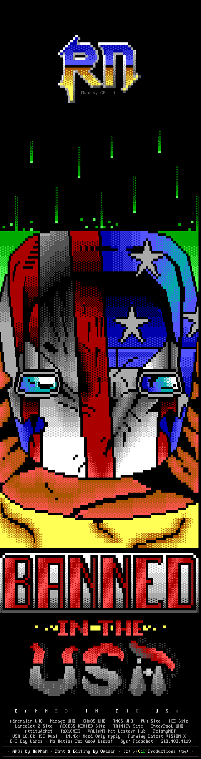 ANSI art Collection OpenSea