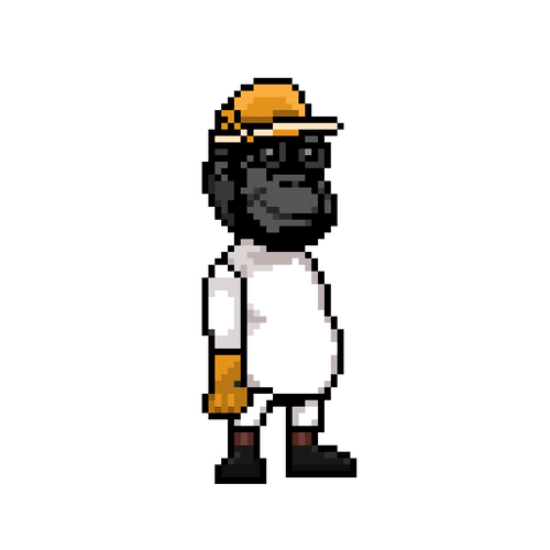 Crypto Harambe #412 - Jockey Harambe