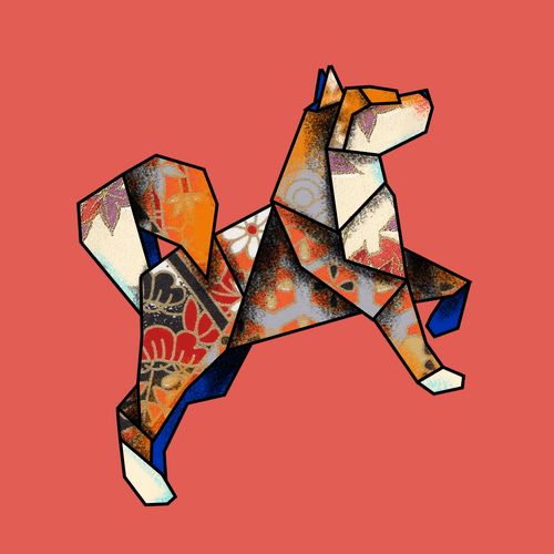 Doggorigami Shiba Inu