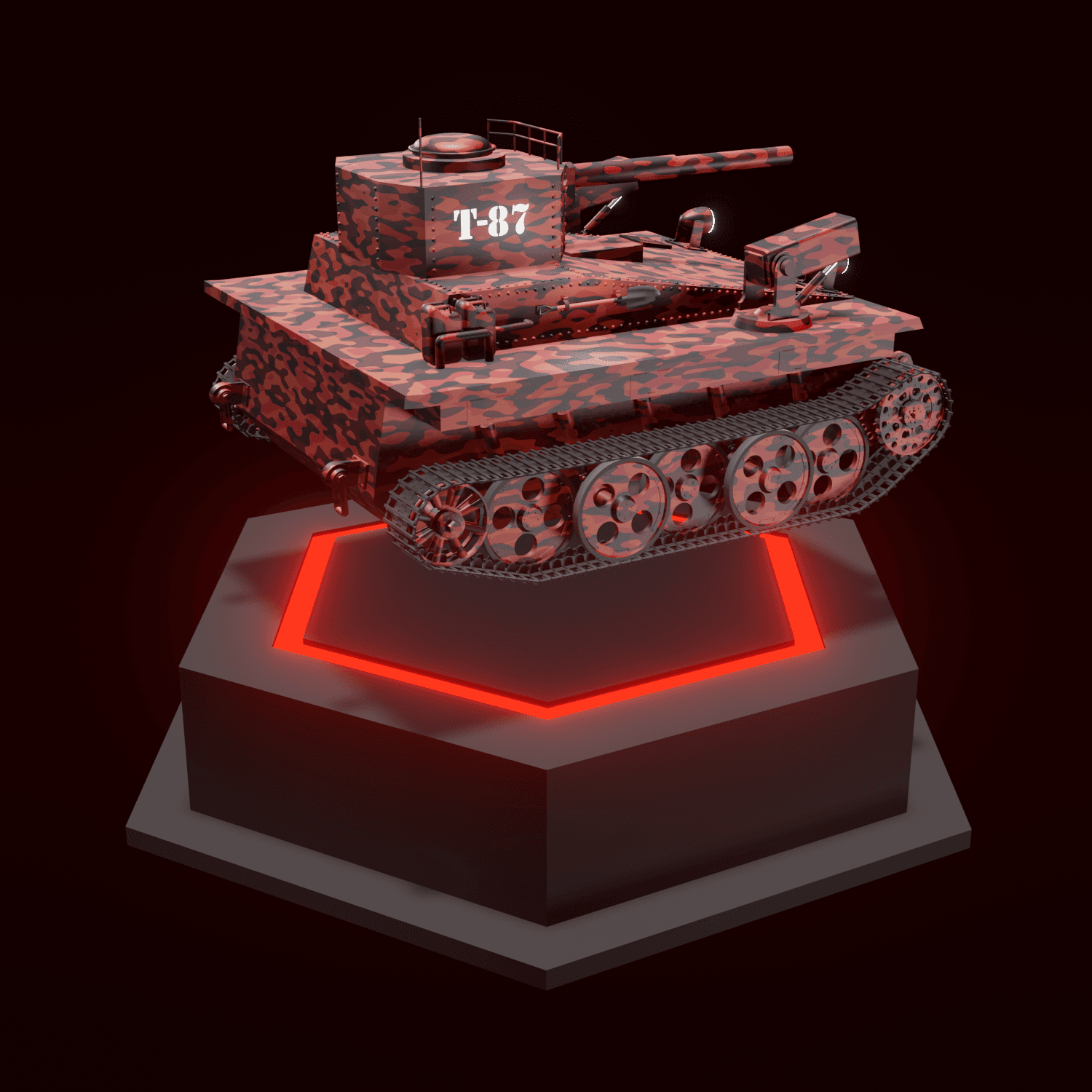Not Fungible tank (T-87)