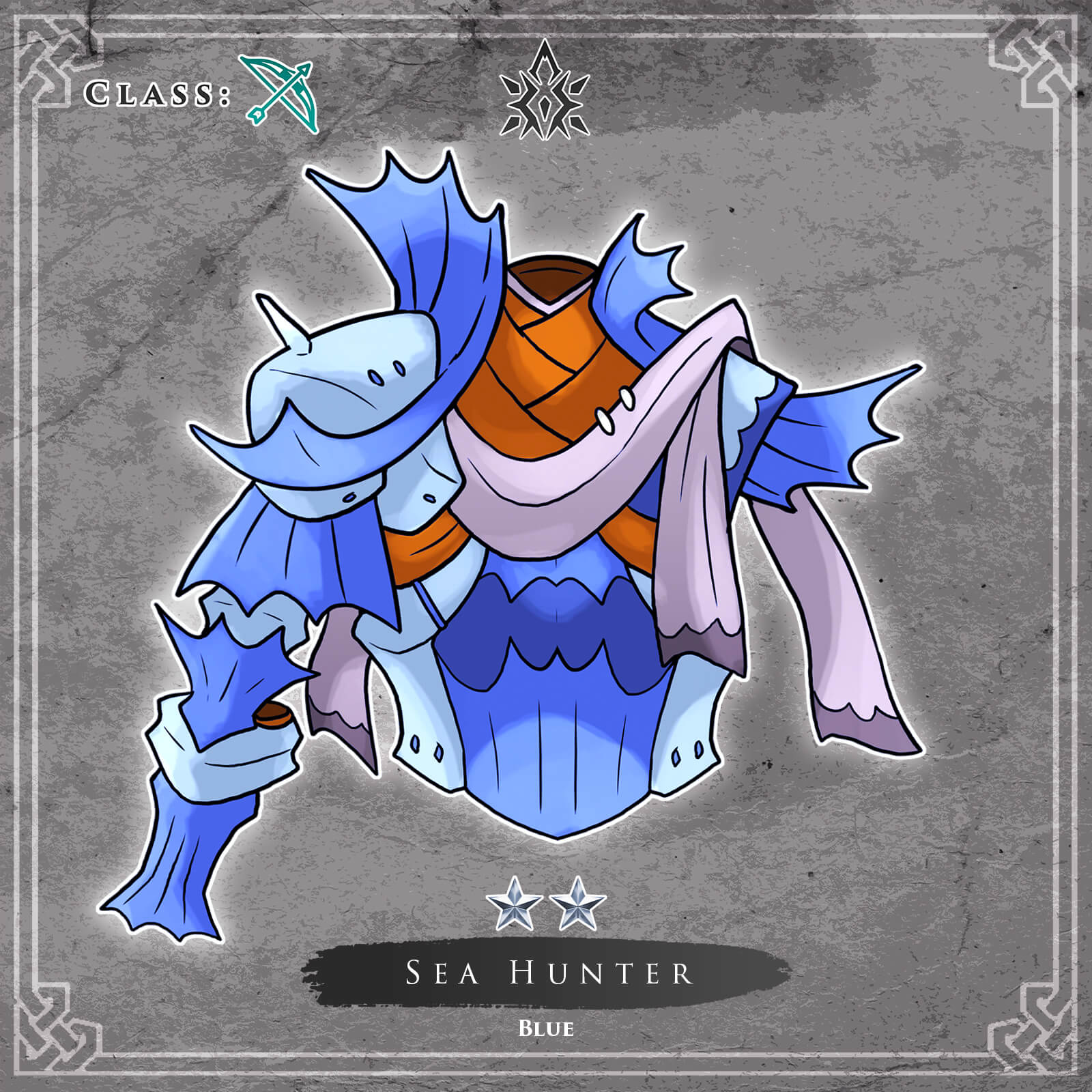 Sea Hunter Blue