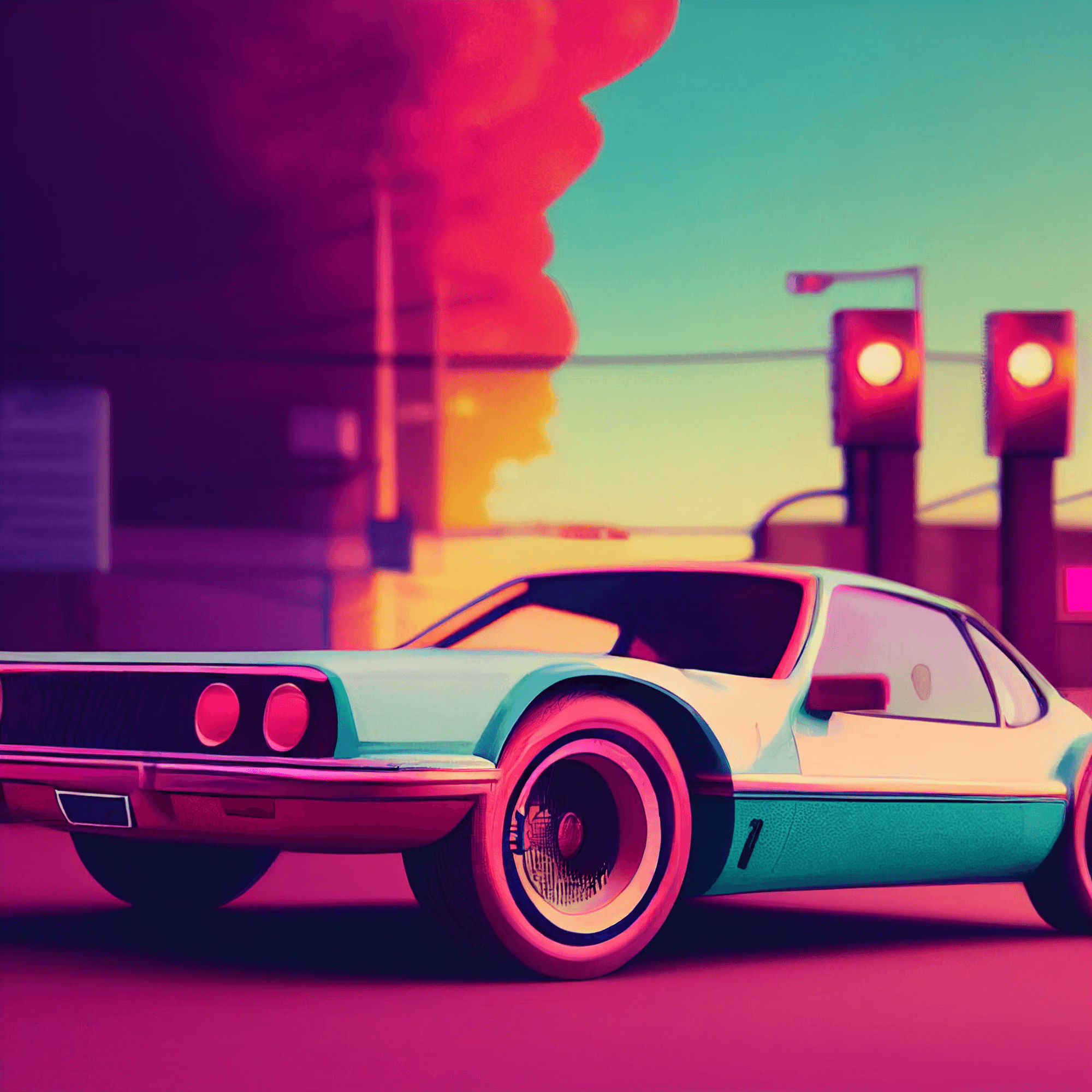 car-80-102-synthwave-colors-opensea