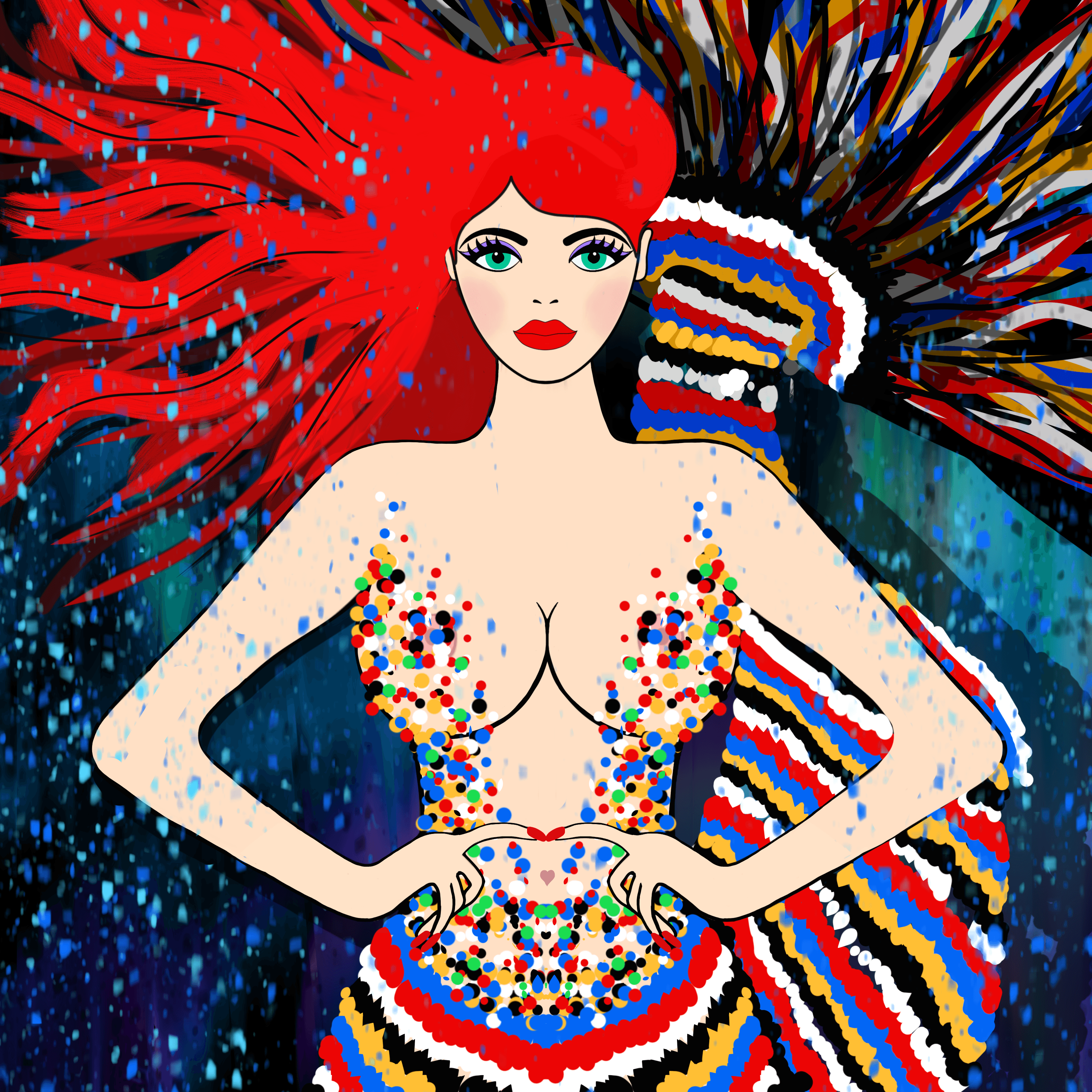 #87 the Red Mermaid (special edition)