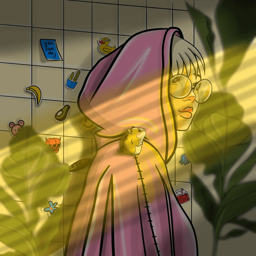 The atmosphere of a warm morning