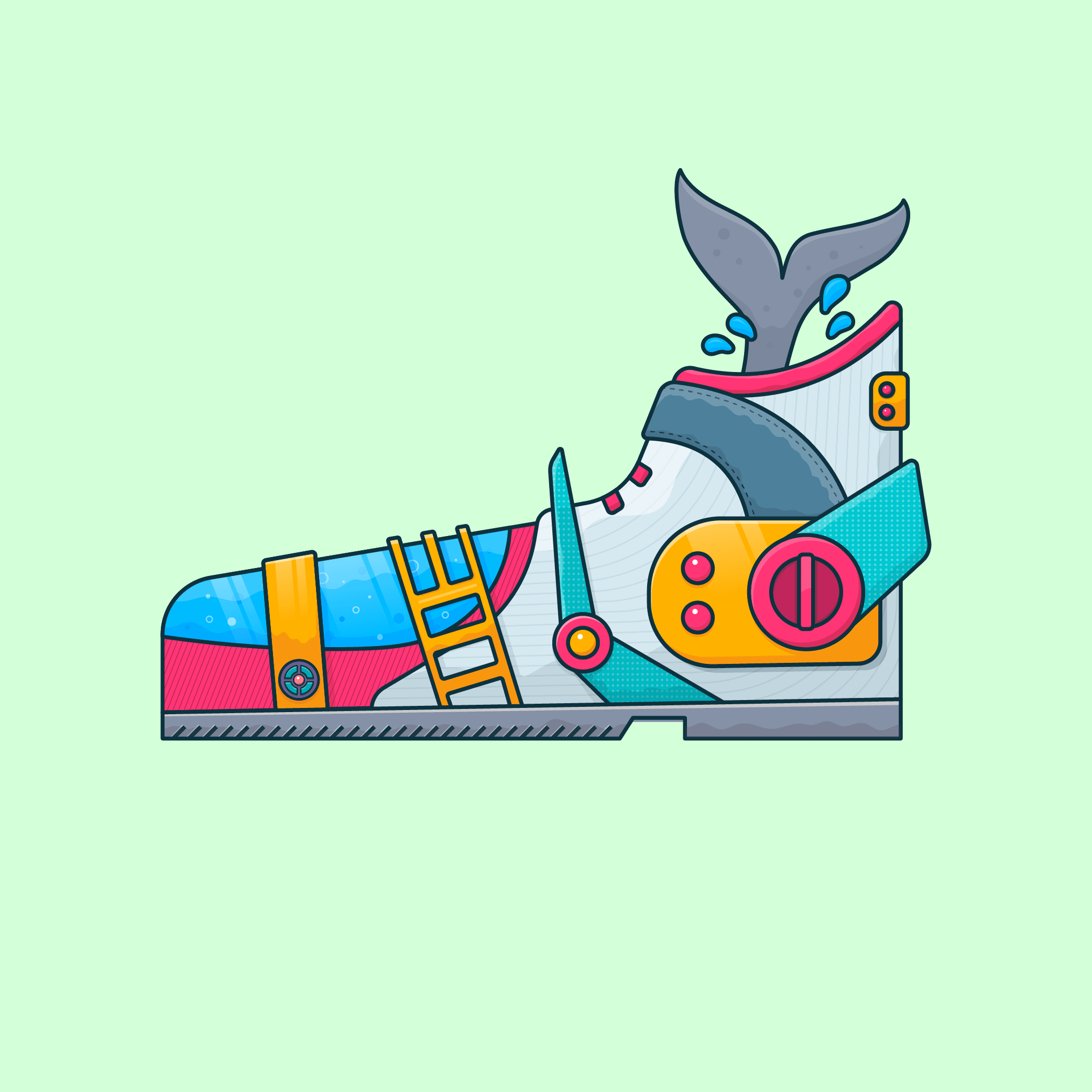 #045: Shark Shoe