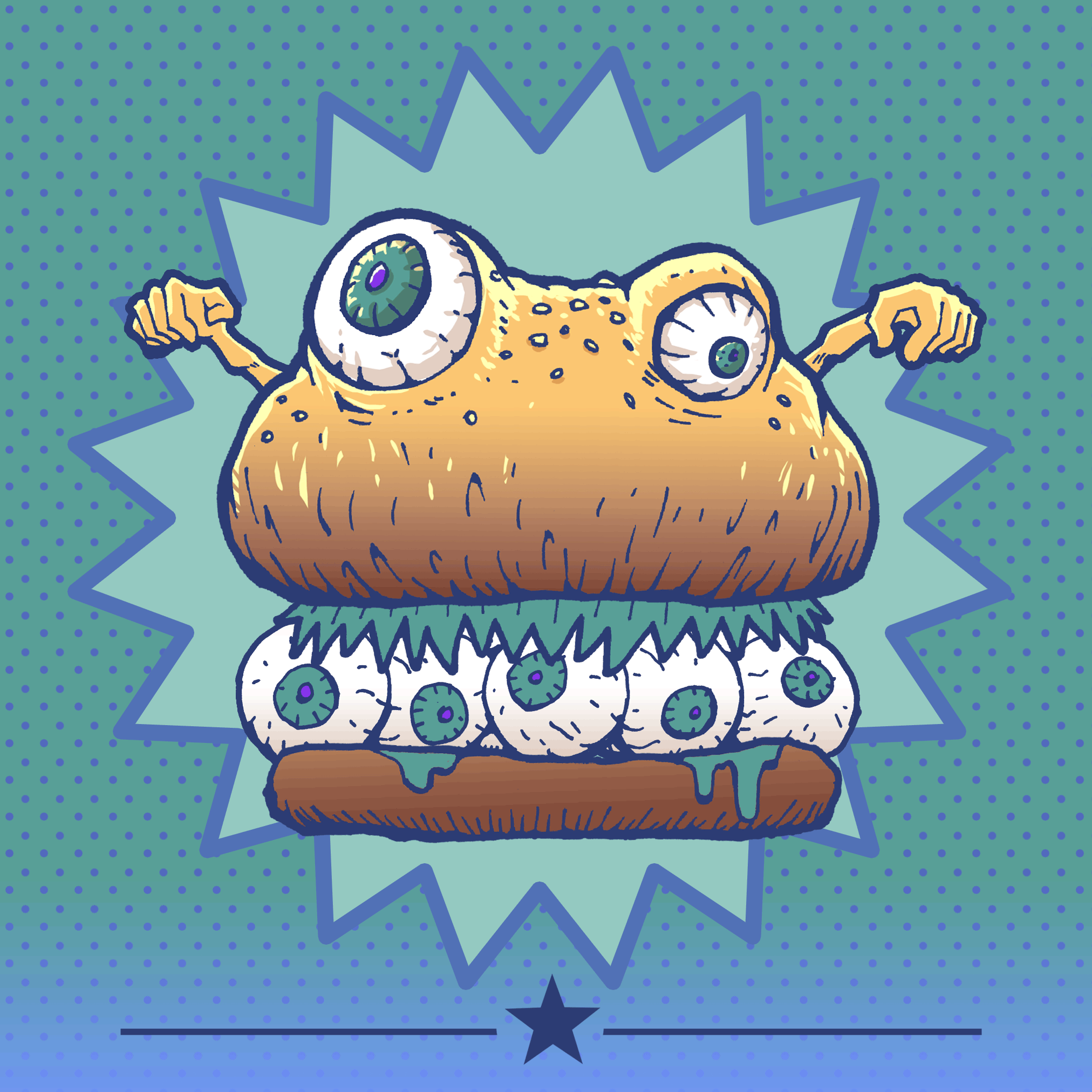 #003 Eye Burger