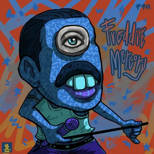 Freddie Mercory (the icon of the musician)