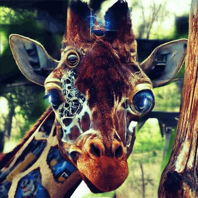 Steampunked #045 - Steampunk Giraffe