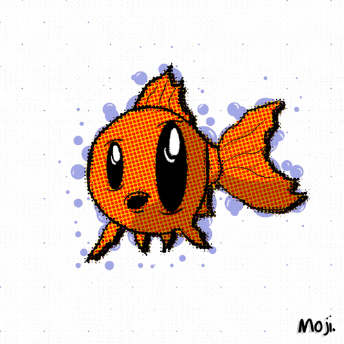 Goldie Fish Moji
