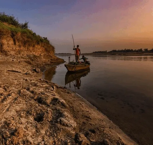 The River.. The Boat.. The Sky