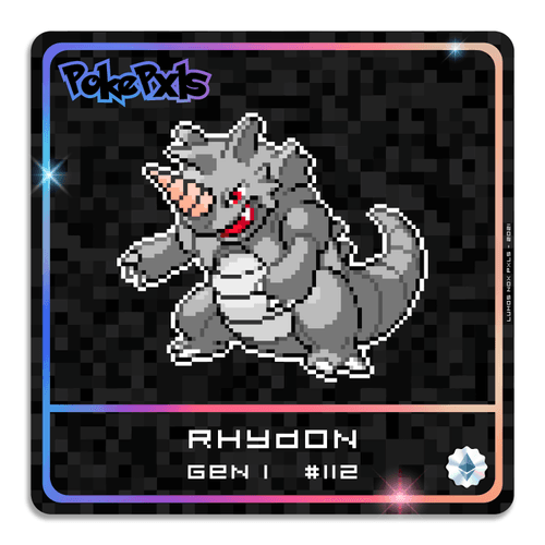 PXL RHYDON [PokePxls #112] [3/10]