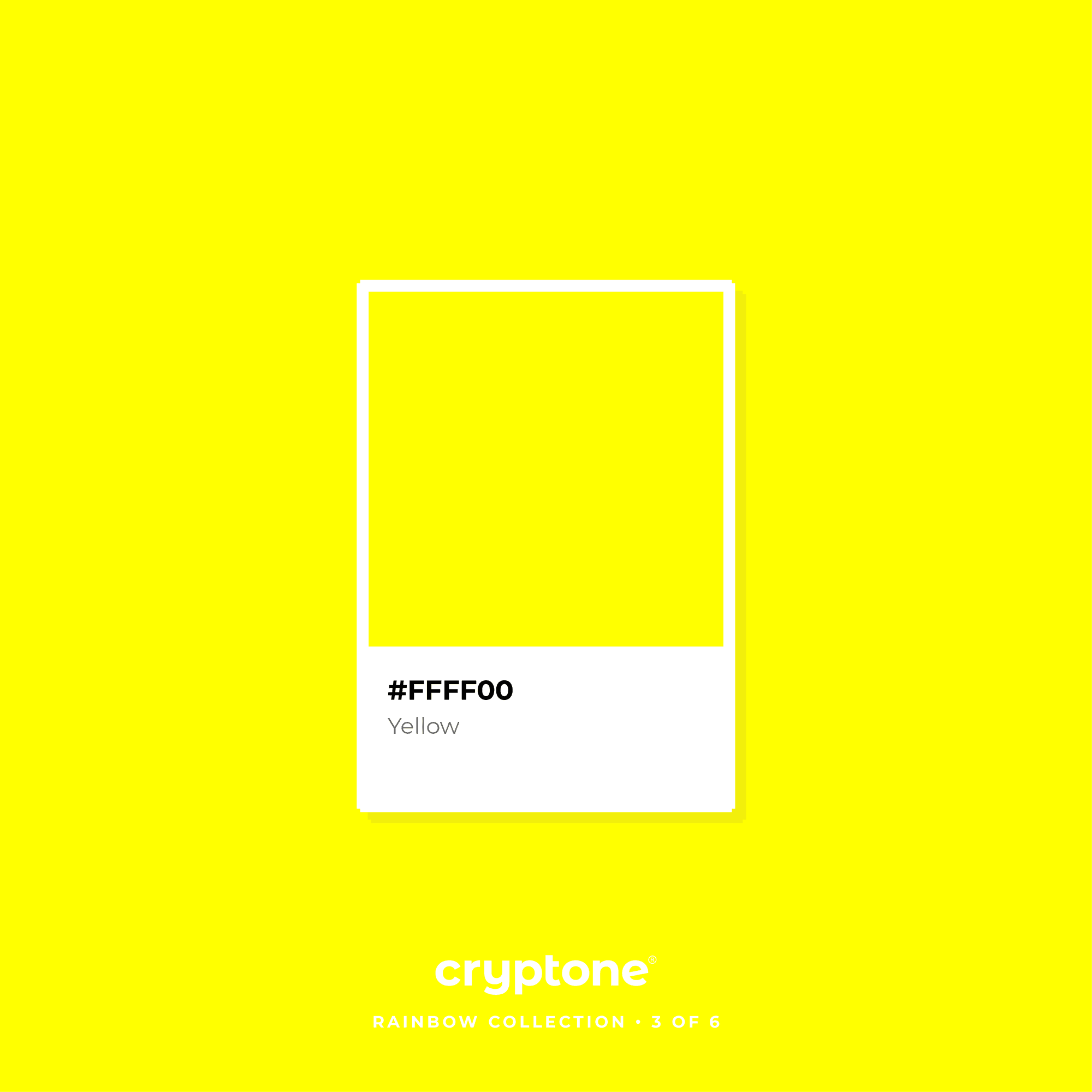 cryptone® - #FFFF00 - Yellow - cryptone | OpenSea