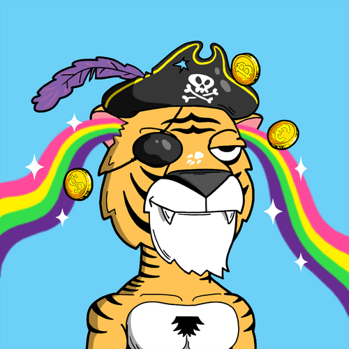 Grouchy Tiger Social Club #4537
