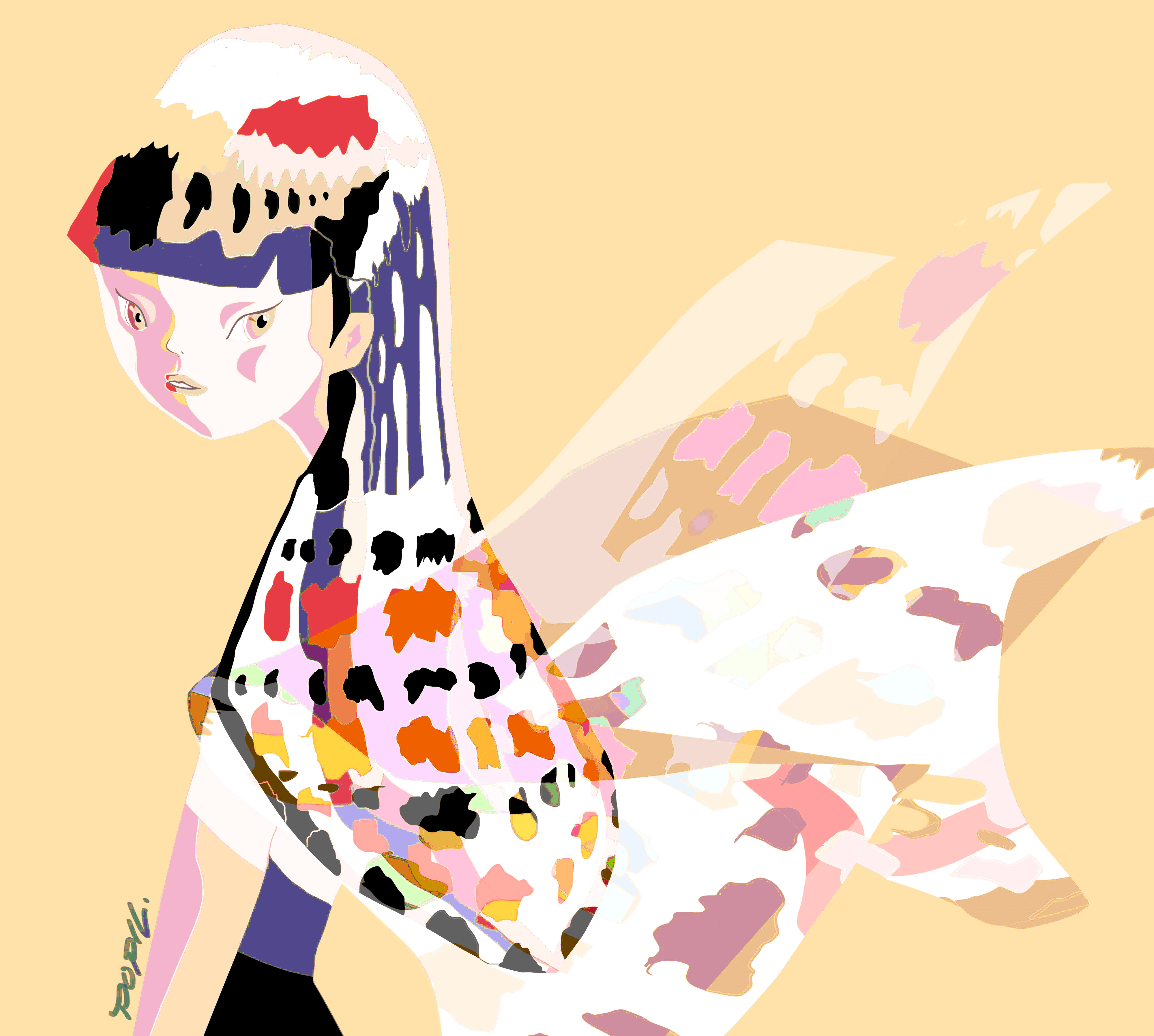 Moth girl #05