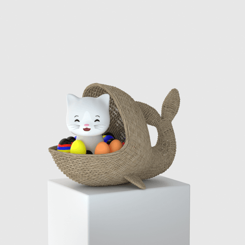 3D Meow Cat #105