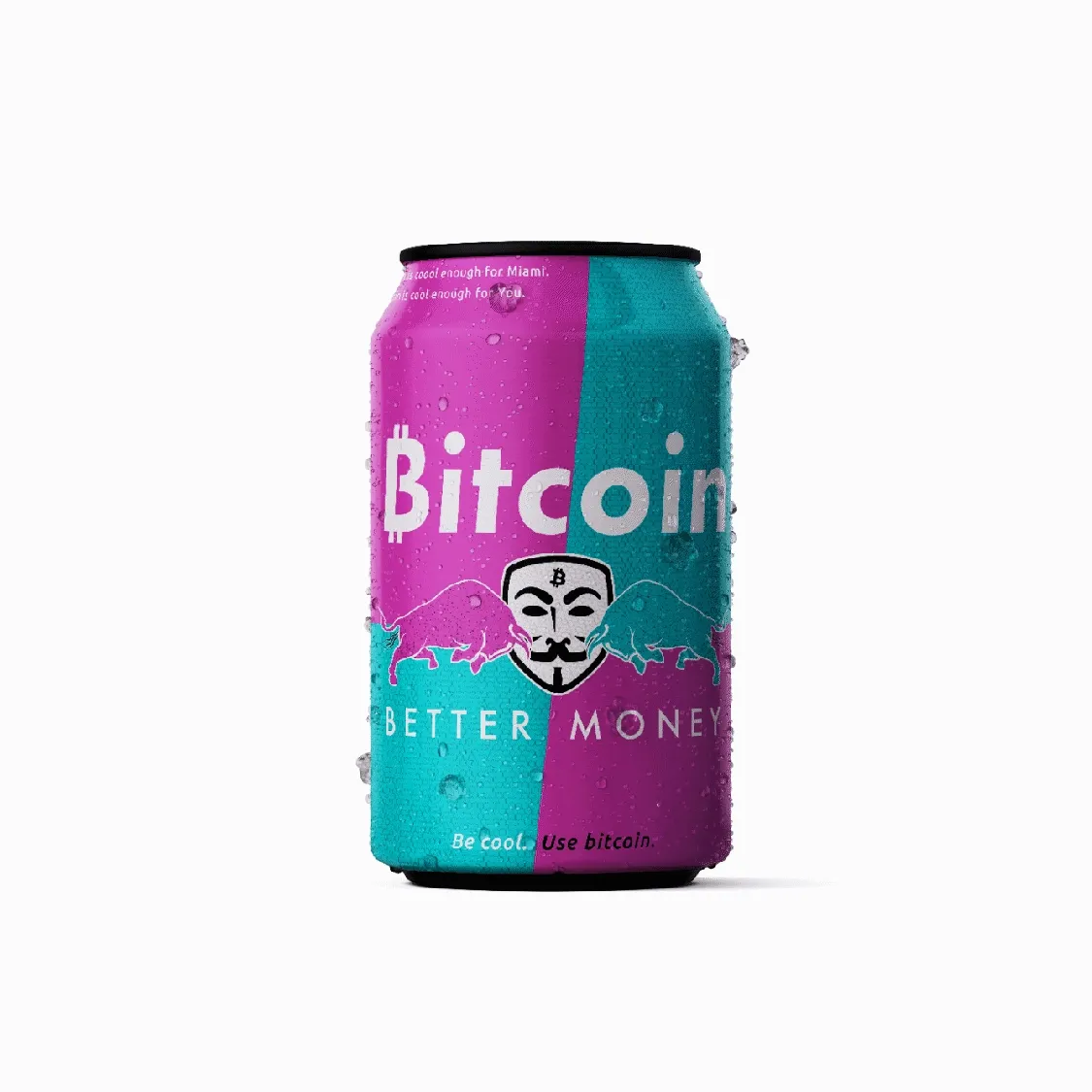 Miami Vice Bitcoin Drink
