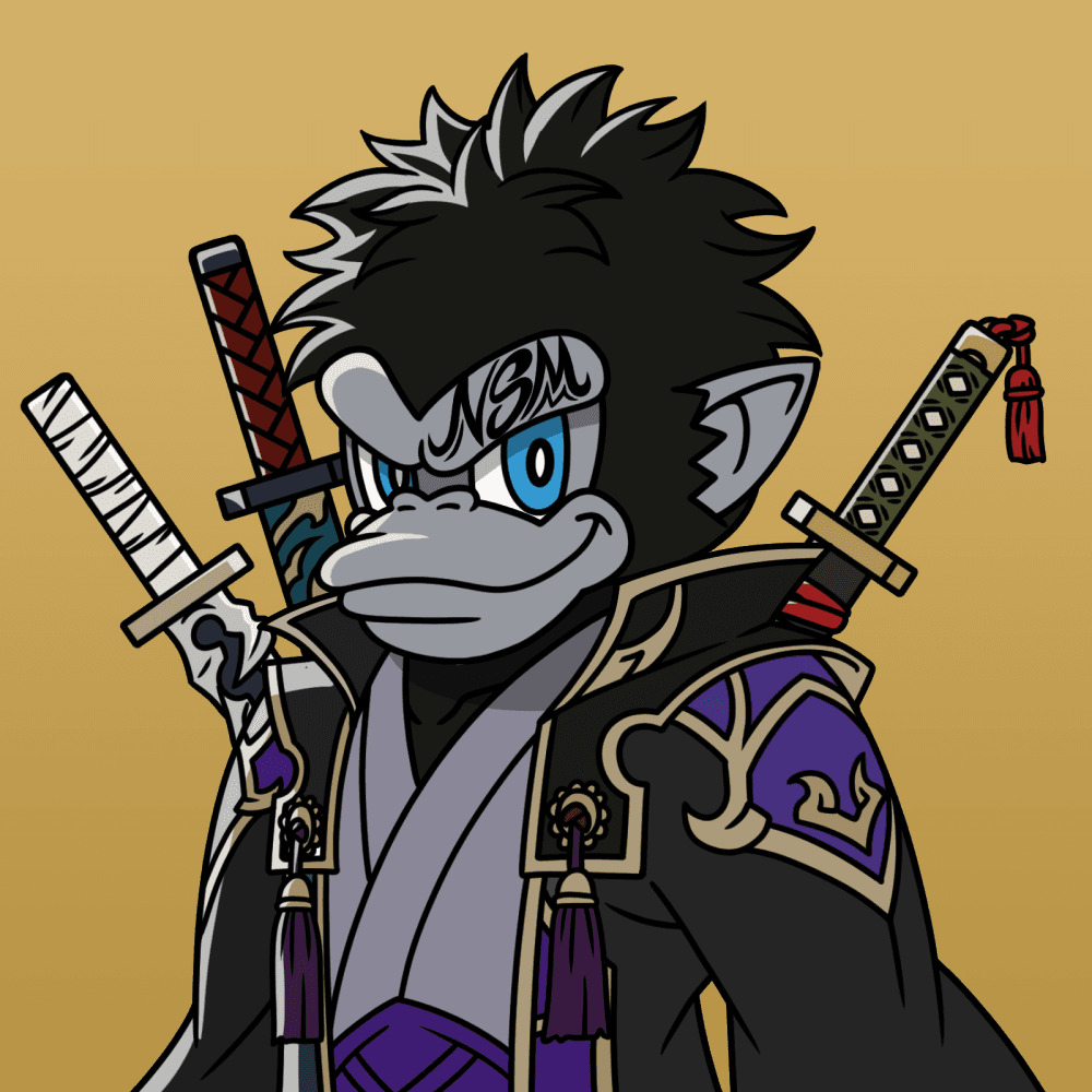 Neo Samurai Monkey #2827 - Neo Samurai Monkeys | OpenSea