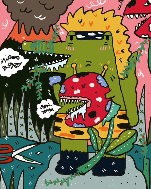 Gen 2 : Hungry Croco from Dark Forrest 5