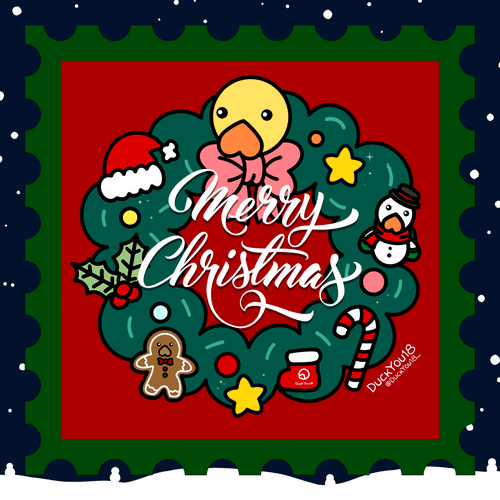 [DuckYou18 #87] D.Y18 Christmas wreath