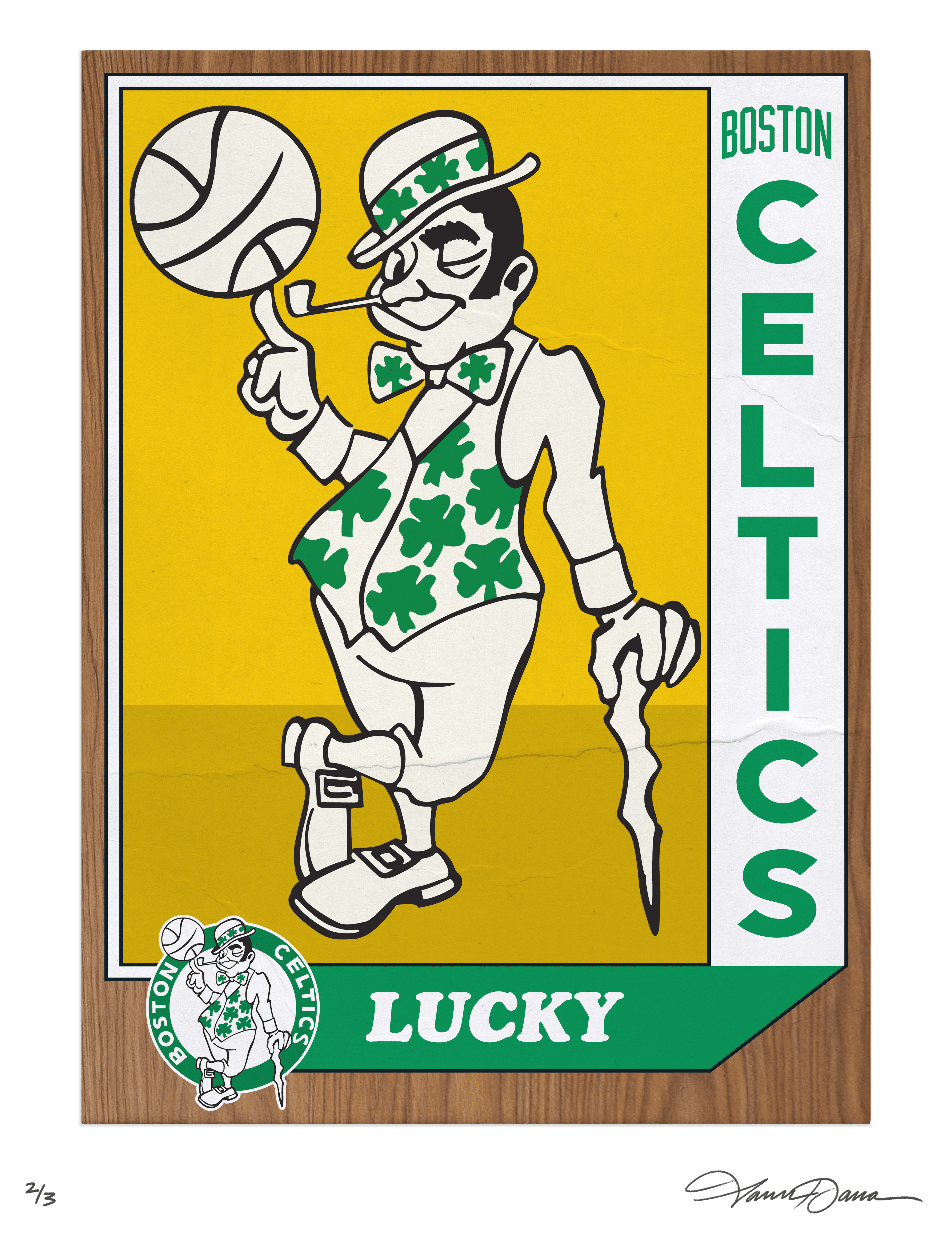 1987 Lucky Card 2/3