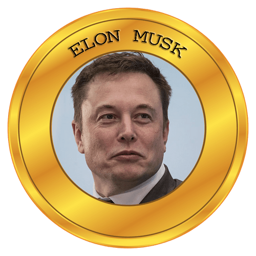 Elon Musk  Gold Disc