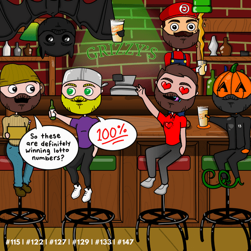 Time Traveler, Crush, Bat, Pumpkin, Charlie, Plumber (Activated)