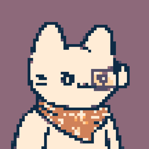 Bored Pixel Cat #130