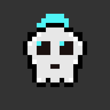 Kawaii  SKULL #0078