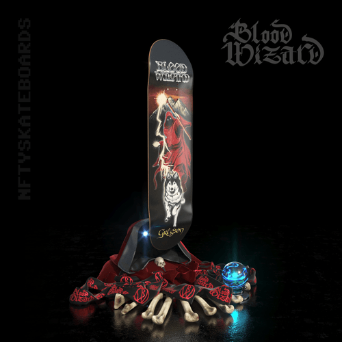 nftyskateboards NFT#042 - Blood Wizard "Chris Gregson"