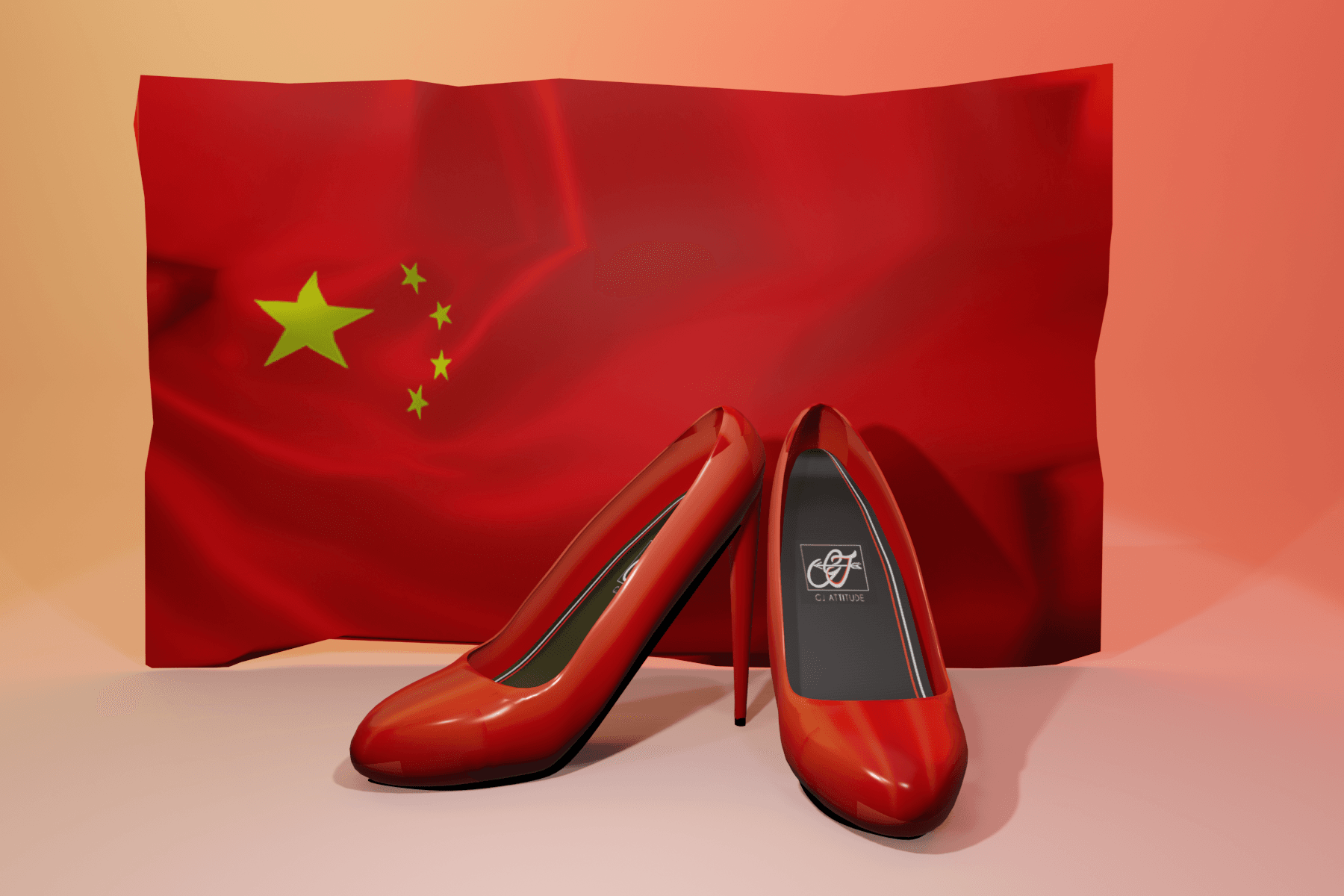 Red Shoes in China