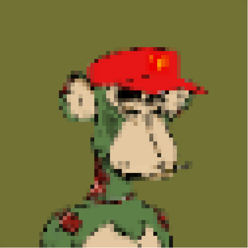 Fast Food Pixel Ape #319