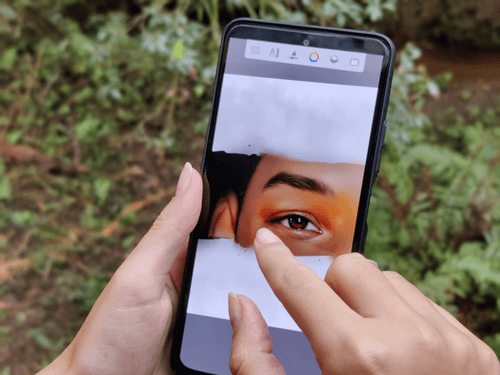 Phone & Fingers Photorealism Pills