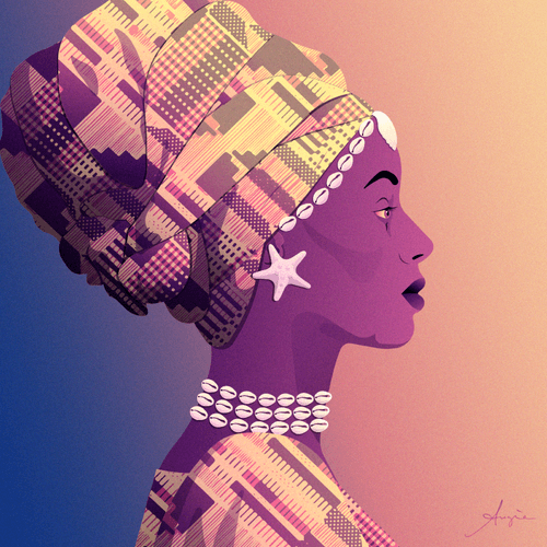 Orisha Yemaya - Powerful Woman #009