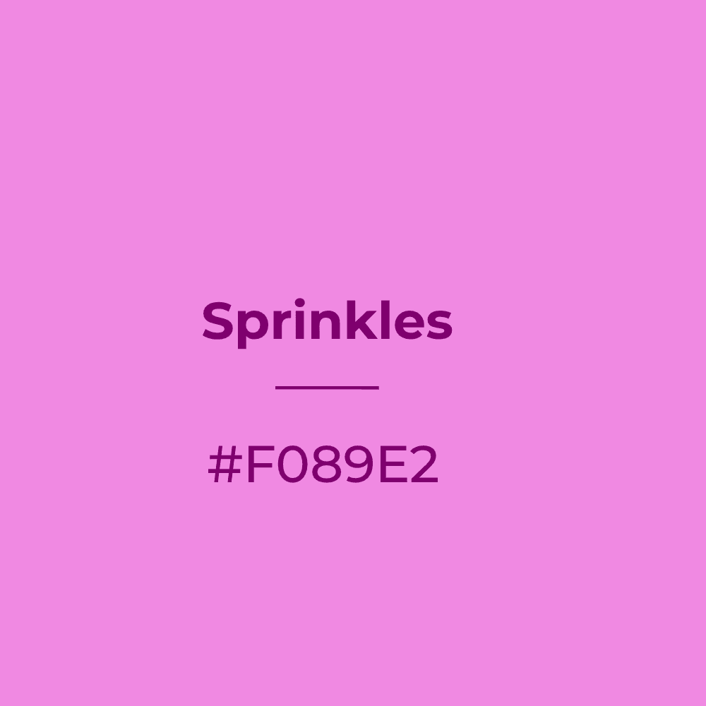 Sprinkles #f089e2