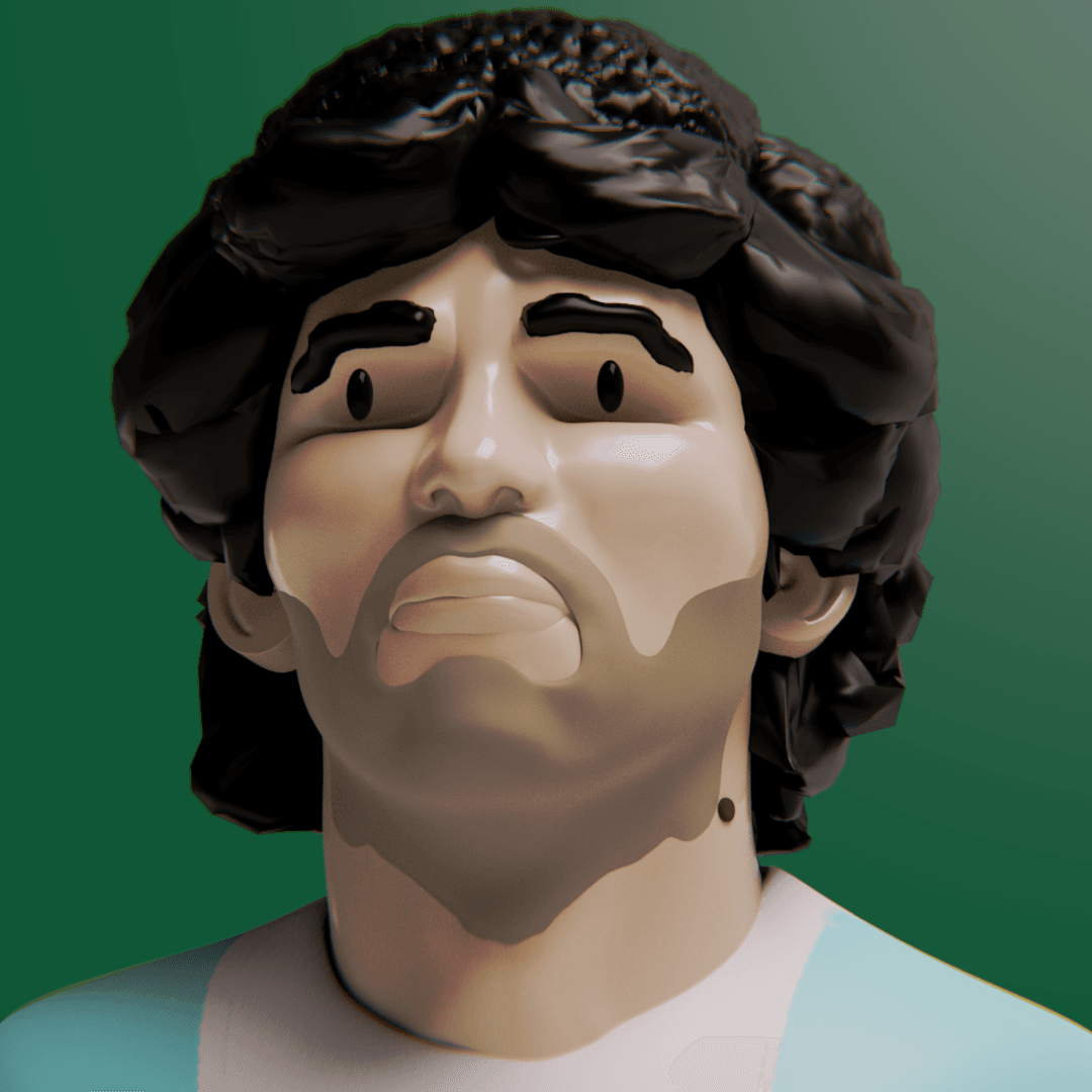 D.Maradona - 3D #5